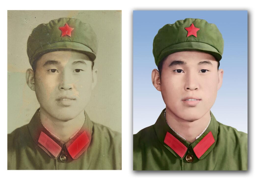 崇明破损照片修复-18